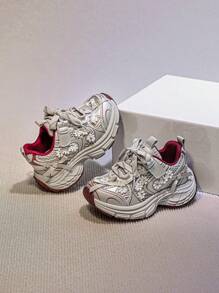 Annil Dziecięce buty dziewczęce buty dla tatusia trampki małe białe buty buty wiosenne