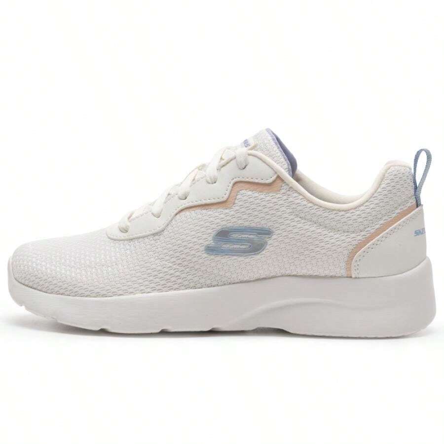 Skechers حذاء رياضي كاجوال خفيف الوزن ومريح وجيد التهوية للنساء 149692-OFWT - حليبي - مشاهدة 1
