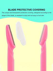 12pcs Stainless Steel Eyebrow Razors - Unscented Multi-Purpose Body Hair Removal Tool, Sharp Blades, Easy Grooming, No Accessories Included - Multicolor - View 10