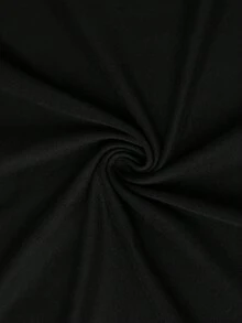 Women Round Neck Short Sleeve Fashion Heart Print Casual Daily T-Shirt Graphic Tees Women Tops - Black - View 3