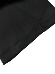 时尚气质休闲宽松拉链设计亮片女士圆领长袖黑色连衣裙Abaya Jilbabs迪拜适合日常居家节日四季 - 黑色 - 查看 7