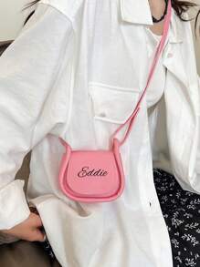 Perfect Gift For Mom'S Birthday, Anniversary Or Mother'S Day.Customized Tote Bag With Personalized Name Or Holiday Message. Customize Your Own Crossbody Bag. Casual, Versatile, Simple, Solid Color Pu Material Cross-Body Mini Lipstick For Women, Suitable Daily Travel And Shopping. You Can Write Names, Letters, Lucky Numbers, Etc., Very Travel, Birthday Gifts Friends Daughters, Souvenir Bags, Christmas Gifts, New Year Etc.