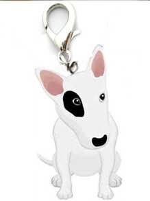 1 Metal Fashion Hot Pet Key Chain Dog Pendant Animal Enamel Keychain Women Bag Jewellery Girlfriend Gift Car Accessories Bag Charm School Cartoon Animal Cute Goth Y2k Bag Accessories Lanyards With Id Holder Car Accessories Bag Charms Christmas Car Accessories Teacher Sister Gift Ideas - Multicolor - View 34