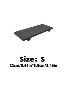 1PC Silicone Anti-Slip Pedestal Stand Display Stool For Bathroom Kitchen Sink Soap Tray Candle Plant Tray Perfect Farmhouse Decor For Bathroom And Kitchen Home Bathroom Decor Bathroom Organizer Fall Decor Back To School - 22cm/8.66in - View 7