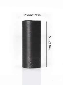 75pcs/5 Rolls Disposable Trash Bags, Baby Diaper Changing Solid Color Trash Bags, Convenient To Carry, Car Trash Bags, Suitable For Outdoor St, Living Room Bathroom, Baby Room Cleaning Trash, Color Random