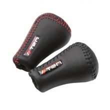 1 件通用皮革换档旋钮手动变速箱换档杆头，汽车配件