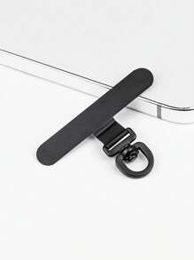 Phone Tether Tab,360° Rotatable Ultra-Thin 0.2mm Bending Design Universal Stainless Steel Phone Lanyard Metal Patch