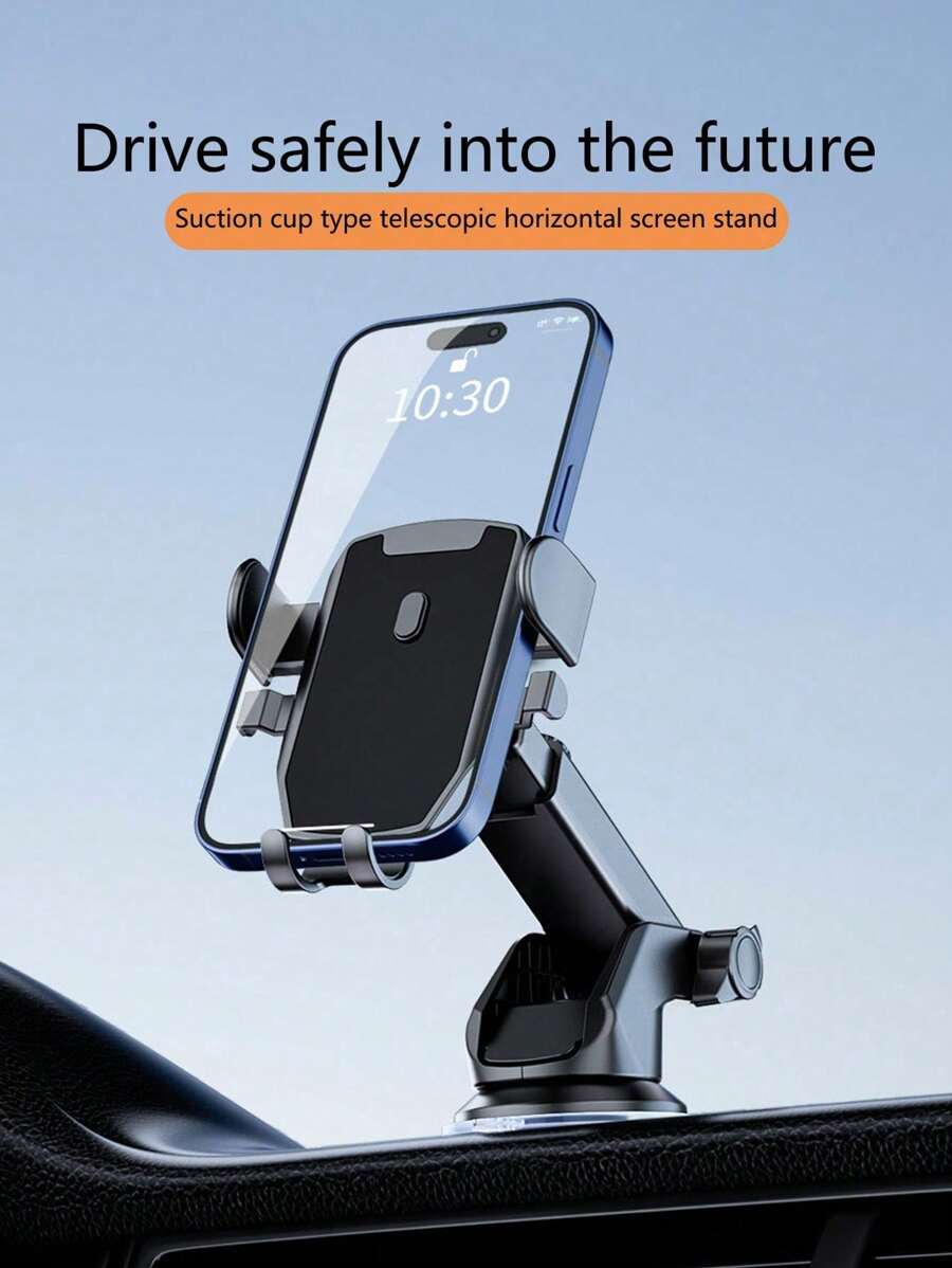 Soporte telescópico multifunción para teléfono con ventosa para salpicadero de coche, ajuste universal