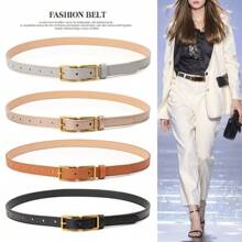 1/4 مجموعة أحزمة الخصر متعددة الاستخدامات، أربطة خصر عصرية شاملة، أحزمة زخرفية للجينز، أحزمة جلدية نسائية، اكسسوارات