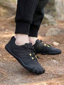 Novo Calçado de Caminhada Descalça Masculino Plus Size Espaço no Dedo, Sapatos de Trekking Respiráveis Antiderrapantes, Leves para Pesca