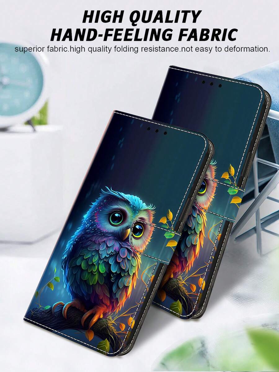 GLANDOTU PU Leather Wallet Style Phone Case With Card Slot, Stand Suitable For A Wide Range Of Mobile Phone Brands And Models Waterproof Shockproof Anti-Fall Scratch Resistant