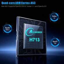 Mini Projector 4K HD 1080P Support, LCD Display, Wi-Fi Enabled,Remote Control, Table Mount, 180° Rotation, For Home Theater And Outdoor Projection - 黑色 - 查看 3