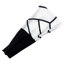 1 pieza Diadema estilo deportivo con estampado de béisbol y sóftbol para mujeres y hombres, diademas, turbantes, accesorios para el cabello - Multicolor - Ver 11