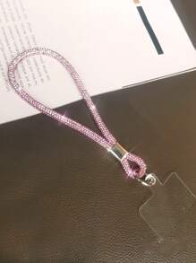 奢华闪亮水钻手机挂绳腕带，优质水钻镶嵌手腕带，时尚防丢手机配件，适合送给母亲、家人、朋友、生日、节日的手机挂饰、手机链