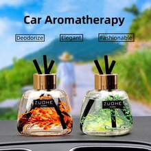 1PC 120ML Car Aromatherapy Ornament Long-Lasting Fragrance Car Interior Accessories Fireless Aromatherapy, Multi-Scene Use Bathroom Bedroom Living Room And So On, A Variety Of Flavor Options-MX714401 - 藍風鈴 - 查看 1