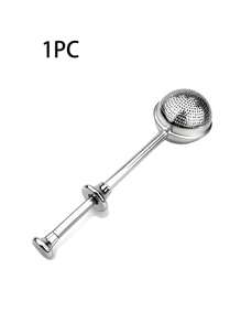 厨房烘焙用面粉撒粉器，单手操作，不锈钢糖粉摇晃器撒粉器，不锈钢茶漏，伸缩茶叶分离器，泡茶球，创意茶具，烘焙糖粉撒粉器 - 彩色 - 查看 9