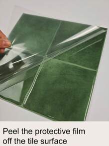 Peel And Stick Square Wall Decals For Effortless Kitchen And Bathroom Makeovers Gifts Birthday Graduation Room Decor Home Decor Wall Decor Bathroom Decor Bedroom Decor Room Decoration Stuff Living Room Decor House Decor Home Decor Living Room Wall Paper Stickers Wallpaper Wall Stickers Wall Sticker - Multicolor - View 8