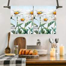 2pc Various Styles Home Kitchen Decorations Kitchen Towels Dish Towels Kitchen Hand Towels 40X60cm  Dish Towels Quick Dry Microfiber Cloth Dish Towels For Kitchen Drying Towel 16*24 Inch  ,Coastal Ccean Sand Wave Blue Teal