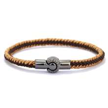 51Luckind Simple Dseign Hand Braided Rope Mixcolor Bracelet Black Magnetic Bracelet For Men Cool Armband Jewelry