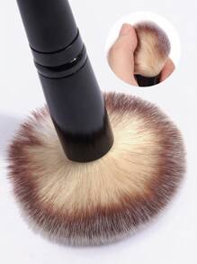 MAANGE 2/18/20支装柔软化妆刷套装，包含散粉刷、腮红刷、遮瑕刷、修容刷、鼻影刷、眼影刷、染眉刷、眉刷、眼线刷、唇刷、细节刷，附赠1个粉色天鹅绒收纳袋，适合日常旅行、赠送、专业化妆刷套装，包含全套化妆刷。 - 黑色 - 查看 9