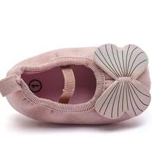 1 Pair Infant Toddler Elastic Band Soft Bottom Slip-On Infant Shoes, Suitable For Spring And Autumn - Pink - View 7