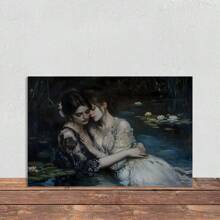 1 Pc Femininity  Wooden Framed Canvas Painting -  Thickness 2.25cm/0.9inch,Home Gift Decoration, Room Decoration Aesthetic, Wall Decoration Art, Perfect Gift, Autumn And Winter Wall Decoration, Living Room Decoration, Bedroom Decoration, Kitchen Decoration, Entry Decoration, Bathroom Decoration, Direct Wall Painting, High Quality Wall Painting Poster