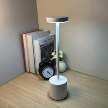 1Pack LED Cordless Table Lamp Portable Rechargeable Table Lamp Touch Control Outdoor Table Lamp 3 Color Dimmable Cordless Table Lamps For Restaurant Patio Bedroom Outdoor Dating