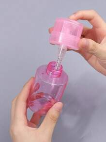 Nail Art Plastic Bottle, Nail Removal, Washing, Nail Water, Nail Art Anti Overflow, Pressing Bottle, Packaging, Makeup Remover, Empty Bottle