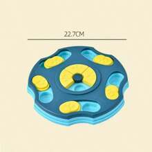 Dog Puzzle Toys Slow Feeder Interactive Increase Puppy IQ Food Dispenser Slowly Eating NonSlip Bowl Pet Cat Dogs Training Game - B-Red - 查看 6