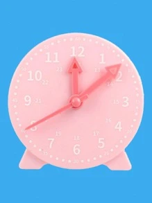 1pc Clock Model Teaching Educational Time Learning Tool, 3 Hands Linked 24-Hour Teaching Clock Model - View 7