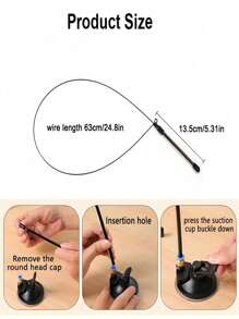 1 sztuka interaktywna zabawka do drażnienia kota, sztuczny dzwonek z piórami dla zwierząt domowych, produkt wymienny, odpowiedni do ćwiczeń i samodzielnej rozrywki kota, ręczny patyk do drażnienia, różne owady zastępują głowę