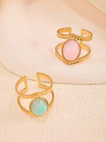 Anillos minimalistas de estilo vintage, adecuados para hombres y mujeres, se pueden usar en cualquier ocasión