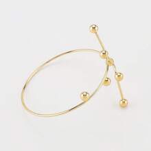 1 件几何金属珠臂章，适合女性日常佩戴和聚会 - 幾何 - 查看 4