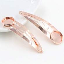 12pcs Fit 12mm Cabochon Hairpin Blank Base Setting DIY Hairpins Hair Clips Jewelry Making Accessories Findings