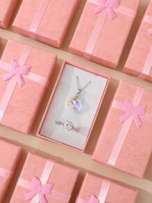 1/6/12pcs Jewelry Gift Box Necklace Earrings Ring Bracelet Paper Box, Gift Box Ribbon Packaging Box Wedding Decoration Box Gift Box, Cheapest Items Available, Small Business Supplies, Packaging Box, Wedding Decorations, Wedding, Gift Box, Wedding Stuff Gifts For Women