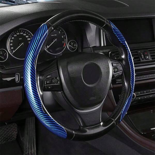 2 pièces Set Housse de volant , convient pour la voiture, utilisable en 4 saisons, unisexe, design antidérapant, style fin