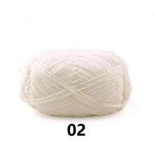DUWEN 1.5mm Matte Chenille Yarn Doll Thread Handmade Crochet Knitted Material Thin Ice Stripe Thread