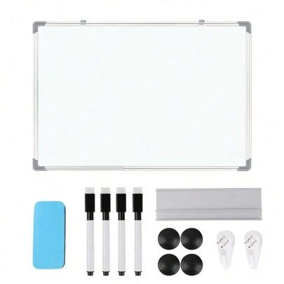 Magnetic Whiteboard Writing Drawing WHITE BOARD DRY WIPE NOTICE OFFICE HOME SCHOOL Large Small, 35*50cm/40*60cm/50*70cm Back To School