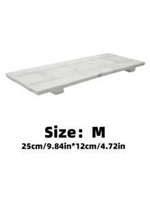 1PC Silicone Anti-Slip Pedestal Stand Display Stool For Bathroom Kitchen Sink Soap Tray Candle Plant Tray Perfect Farmhouse Decor For Bathroom And Kitchen Home Bathroom Decor Bathroom Organizer Fall Decor Back To School - 22cm/8.66in - View 9
