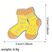 1pc Unique Zinc Alloy Creative Enamel Badge Brooch For Men And Women - Fashion Accessory Pin For Backpacks, Hats And Jackets - Perfect Birthday Gift For Friends And Family