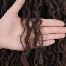 Goddess Locs Crochet Hair 10 Inch 1Pack Boho Faux Locs Crochet Hair Pre Looped Synthetic Crochet Hair For Women Daily And Party Use - Multicolor - View 5