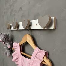 1 Heart Wall Hanger Children's Decoration Accessories 1CCa - 灰色 - 查看 4