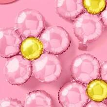 20 件粉色花朵气球套装 - 时尚派对装饰，适合生日、单身派对、70 年代主题派对、婚礼、拍照亭 | 可重复使用的铝箔 | 适合圣诞节、万圣节、复活节和各种场合 | 公主主题椭圆形