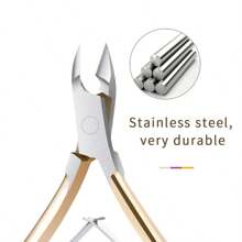 1pc Stainless Steel Cuticle Trimmer, Precise & Sharp Cuticle Cutter, Professional Nail Grooming Tool For Hangnail Removal, Ideal Gift