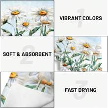 2pc Various Styles Home Kitchen Decorations Kitchen Towels Dish Towels Kitchen Hand Towels 40X60cm  Dish Towels Quick Dry Microfiber Cloth Dish Towels For Kitchen Drying Towel 16*24 Inch  ,Coastal Ccean Sand Wave Blue Teal