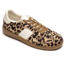 Women's Casual Daily Commute Fashion Contrast Color Sports Sneakers - Leopard - View 2