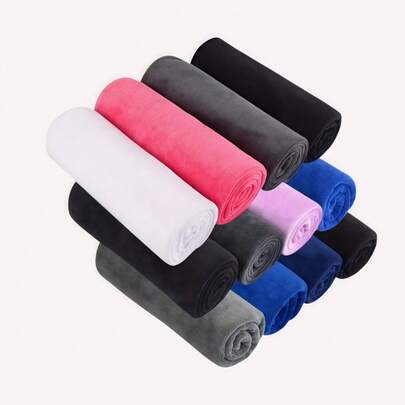 6 chiếc khăn sợi nhỏ siêu mềm Unisex: Nhanh khô, thấm hút cao, thích hợp cho thể dục, phòng tập thể dục, yoga, chơi golf, cắm trại, cũng thích hợp làm quà tặng