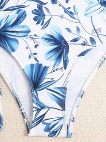 Conjunto de Maiô Bikini Franzido de uma Peça Sexy da Moda, Roupa de Praia Europeia e Americana, com Franzido e Modéstia, Adequado para Verão, Praia, Férias