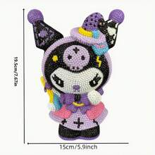 Sanrio Sanrio Diamond Stickers, Handmade DIY Dot Drill Vinyl Doll, Piggy Bank Dolls, Gifts For Girlfriends, Ornaments, Piggy Banks (Some Accessories Random)