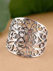 1 PC Classical 925 Sterling Silver Rings Wedding Jewelry For Women Fine Jewelry - 1# - View 9